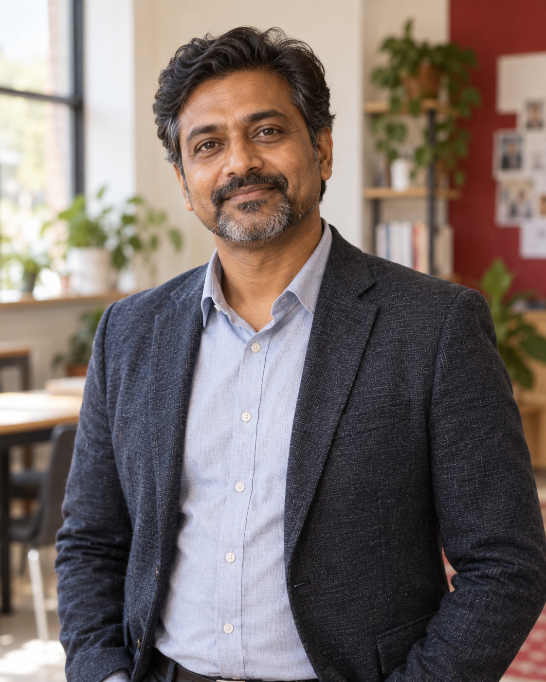 Portrait d’un homme mentor indien